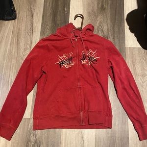 Vintage Harley Davidson Women’s zip up siz L